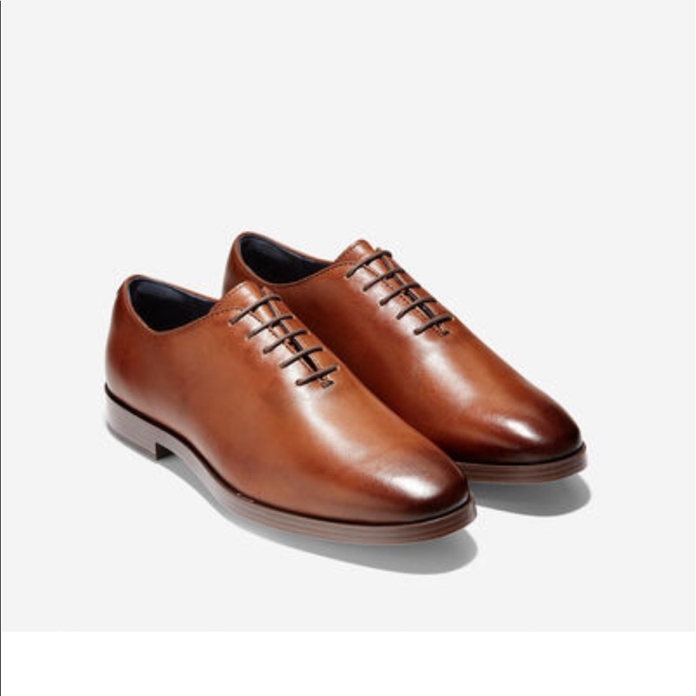 Cole Haan Grand Wholecut Oxford 10.5 W tan